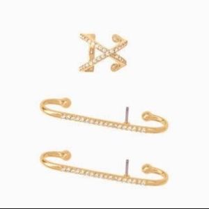 Stella & Dot Emory Stud Pack - GOLD